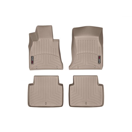 Weathertech Front and Rear Floorliners, 457381-457002 457381-457002
